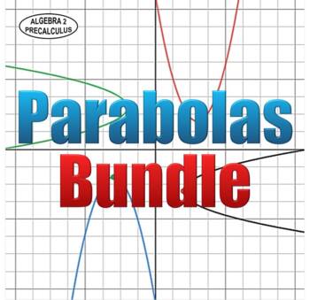 Preview of Parabolas Bundle