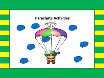 Preview of Parachute Activities