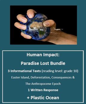 Preview of Paradise Lost Bundle  Easter Island plus Plastic Ocean