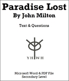 Paradise Lost Text and Questions
