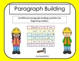 Paragraph Building - 24 Manipulative Paragraph Puzzles