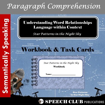 Preview of Paragraph Comprehension - Star Patterns Workbook