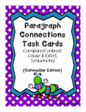 Paragraph Connections Task Cards 3.RI.8