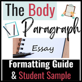 Essay Writing & Literary Analysis Paragraph Format