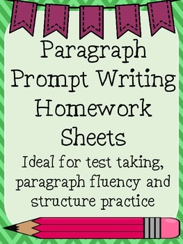 about homework paragraph