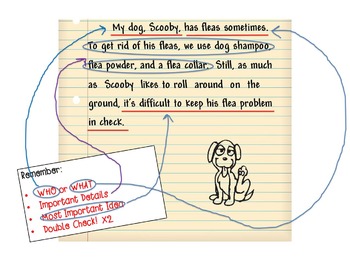 Preview of Paragraph Shrinking (Summarizing Graphic Organizer)