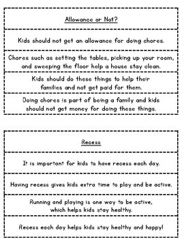paragraph structure puzzles 1st 2nd grade writing for distance learning