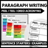 Paragraph Structure - WRITING OREO / TEEL / PEEL