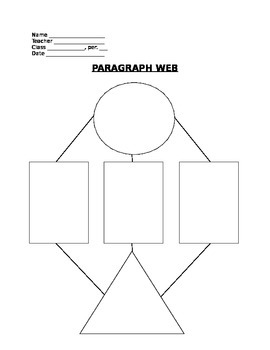 Paragraph Web by Jill Berkowitz | TPT