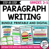 Paragraph Writing Bundle - Digital & Printable - GOOGLE