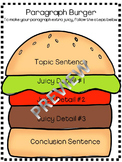 Paragraph Writing- Burger