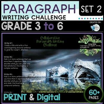 Preview of Paragraph Writing Challenge Set 2