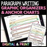 Paragraph Writing Graphic Organizer & Anchor Charts {Digit