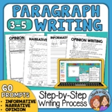 Paragraph Writing - How to Write a Paragraph of the Week - Digital or Print
