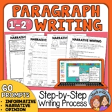 Paragraph Writing How to Write a Paragraph of the Week for 1st and 2nd grade