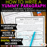 Paragraph Writing Lesson and Activities | Google Classroom | PRINT & DIGITAL