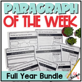 Paragraph Writing Worksheets, Scaffolded, Printables, 2nd 