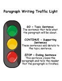 Paragraph Writing Traffic Light