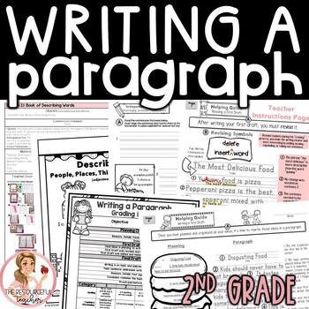 Preview of Paragraph Writing Unit | 2nd Grade