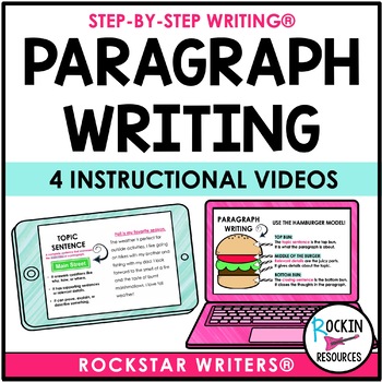 Preview of Paragraph Writing Video Bundle - HOW TO WRITE A PARAGRAPH