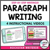Paragraph Writing Video Bundle | Distance Learning