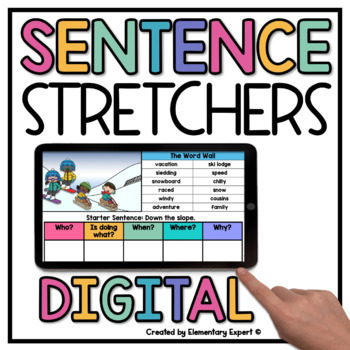 Preview of Paragraph Writing and Expanding Sentences 2 W.4, W.5, W.6, W.10