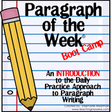 Paragraph of the Week BOOT CAMP