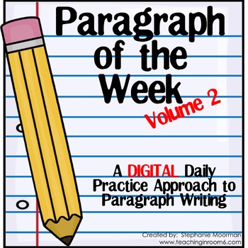 Preview of DIGITAL:  Paragraph of the Week Volume 2