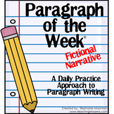 Paragraph of the Week:  Fictional Narrative
