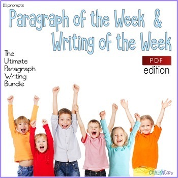 Preview of Paragraph of the Week / Writing of the Week Ultimate Bundle