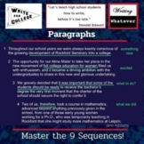 Paragraphs: Master the 9 Sequences!