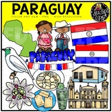Paraguay Clip Art Set {Educlips Clipart}