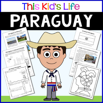 Preview of Paraguay Country Study: Reading & Writing + Google Slides/PPT Distance Learning