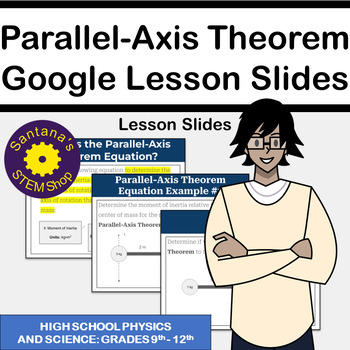 Preview of Parallel-Axis Theorem Google Lesson Slides: Lesson Slides for Physics