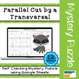 Parallel Lines Cut by a Transversal: Self Checking Mystery