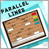Parallel Lines Angles with a Transversal Digital Learning 