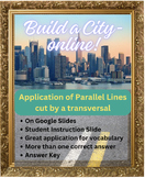 Parallel Lines Cut by a Transversal - Build a city online!