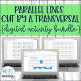 Parallel Lines Cut by a Transversal DIGITAL Activity Bundl