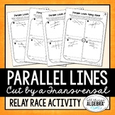 Parallel Lines Cut by a Transversal | Relay Races