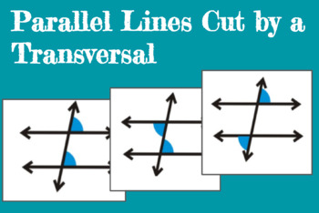 Preview of Parallel Lines Cut by a Transversal (part 2)