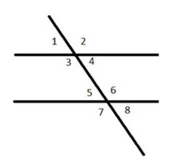 Parallel Lines Cut by a transversal - Full Lesson Plan & Activities