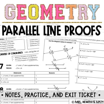 unit 3 homework 4 parallel line proofs