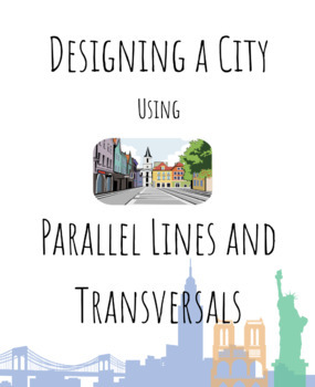 Preview of Parallel Lines & Transversals Project & Assessment