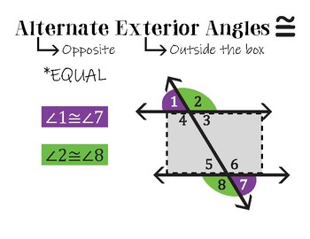 3.6: Alternate Exterior Angles - K12 LibreTexts
