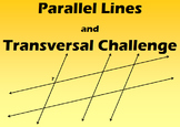 Parallel Lines and Transversals Challenge