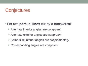 PPT - Corresponding, alternate and interior angles PowerPoint