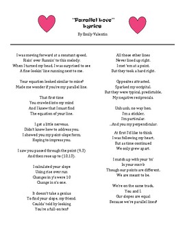 Preview of Parallel Love Song Lyrics