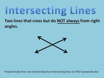 intersecting lines