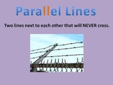 Parallel, Perpendicular & Intersecting Lines Power Point