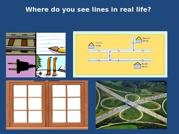 example of intersecting lines in real life